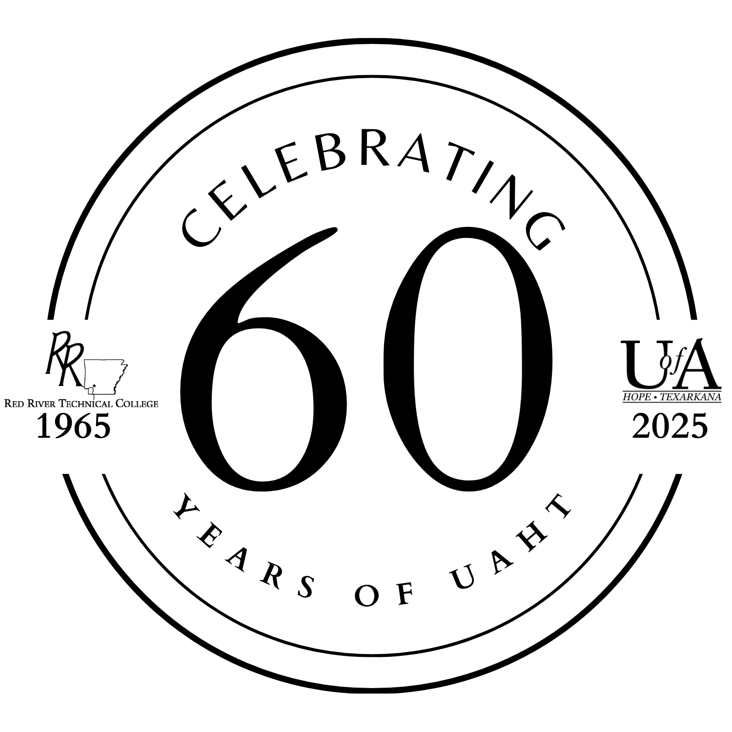 UAHT 60th Anniversary Logo